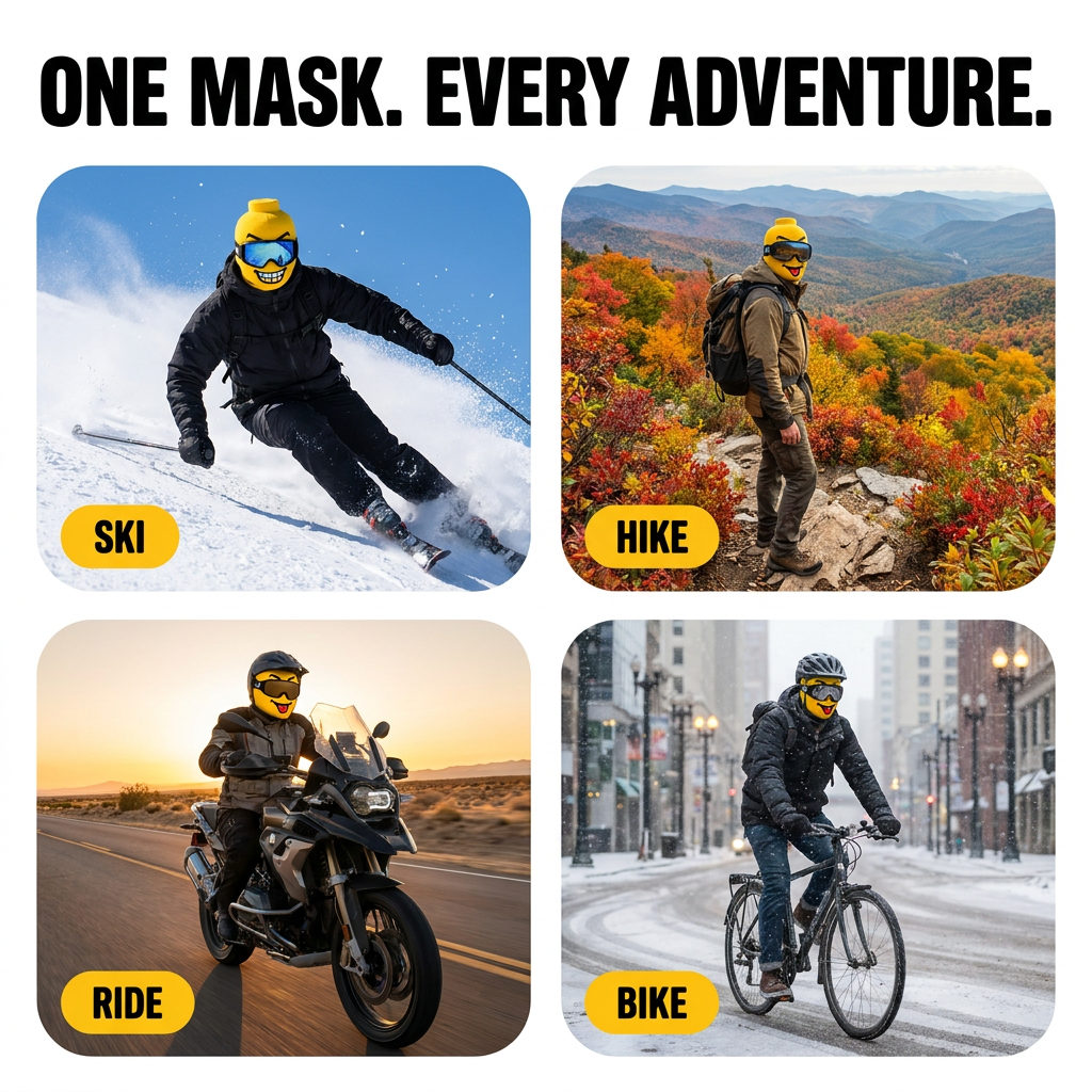 One mask for every adventure